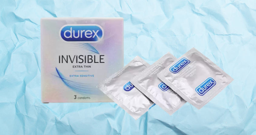 Bao cao su Durex Invisible 52 mm hộp 3 chiếc