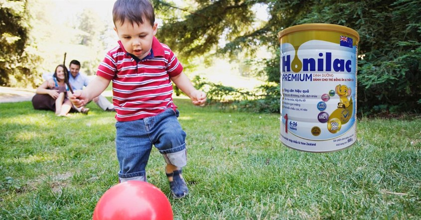 Sữa Honilacgiúp trẻ tăng cân, tăng chiều cao tốt