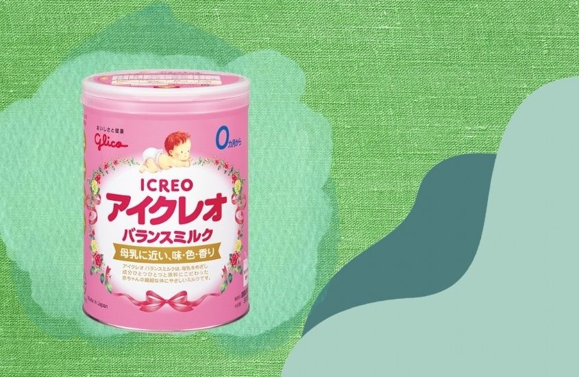 Sữa bột Glico Icreo số 0 vị thanh nhạt 800g