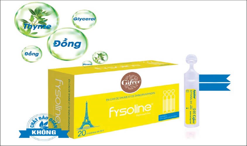 Dung dịch Fysoline Septinalsal 20 ống