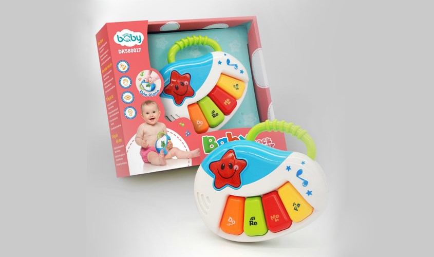 Đồ chơi baby rock star - đàn piano Duka DK580017