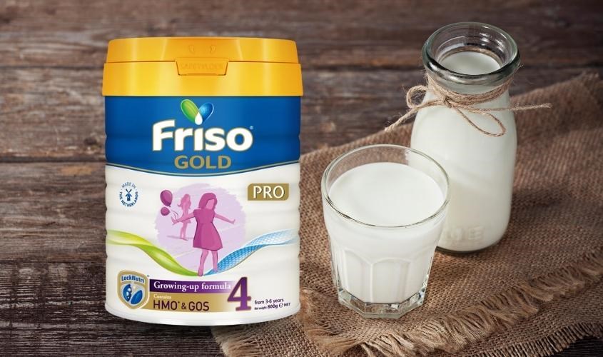  Sữa bột Frisolac Gold pro số 4 800g (3 - 6 tuổi)