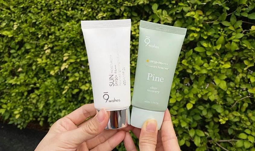 Một số lưu ý khi dùng kem chống nắng 9Wishes