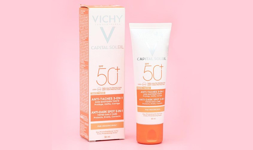 Kem chống nắng ngăn ngừa sạm nám, không gây bóng nhờn Vichy Capital Soleil SPF 50+ PA++++ 50 ml