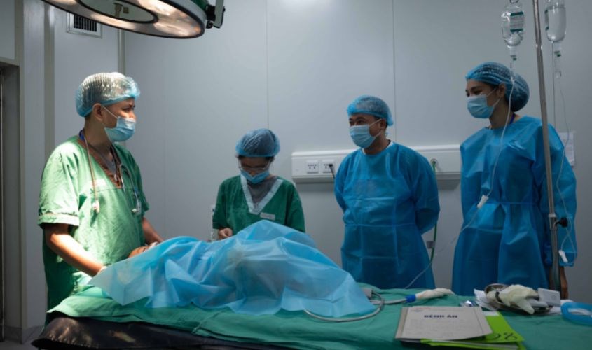 Hành trình phẫu thuật cho các bệnh nhi