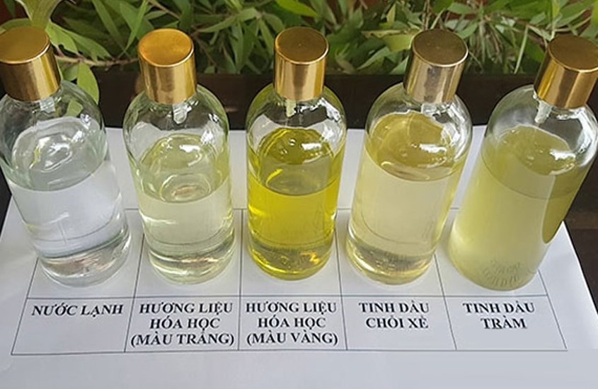 Tinh dầu thật và tinh dầu giả