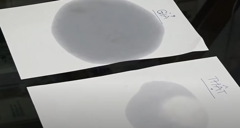 Phân biệt tinh dầu bằng giấy trắng