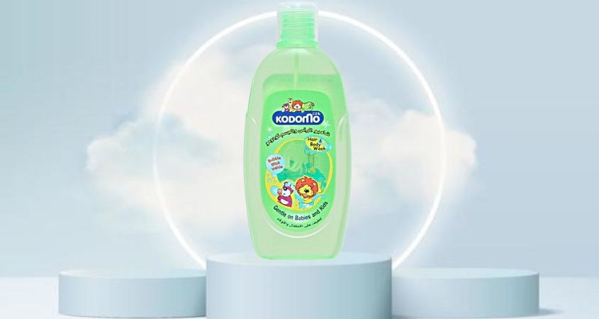 Dầu tắm gội cho bé Kodomo chiết xuất mầm lúa mì 200 ml