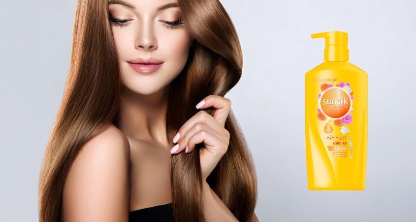 Dầu gội Sunsilk mềm mượt diệu kỳ