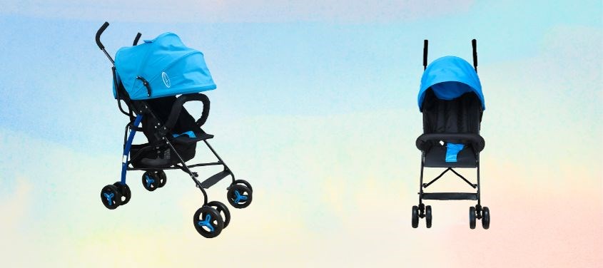 Xe đẩy cho bé Gluck US300 cho bé từ 5 đến 24 tháng tuổi - màu xanh dương