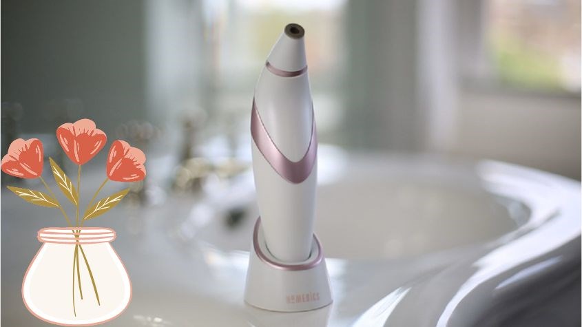 Máy rửa mặt Homedics MDA-100 công nghệ Microdermabrasion