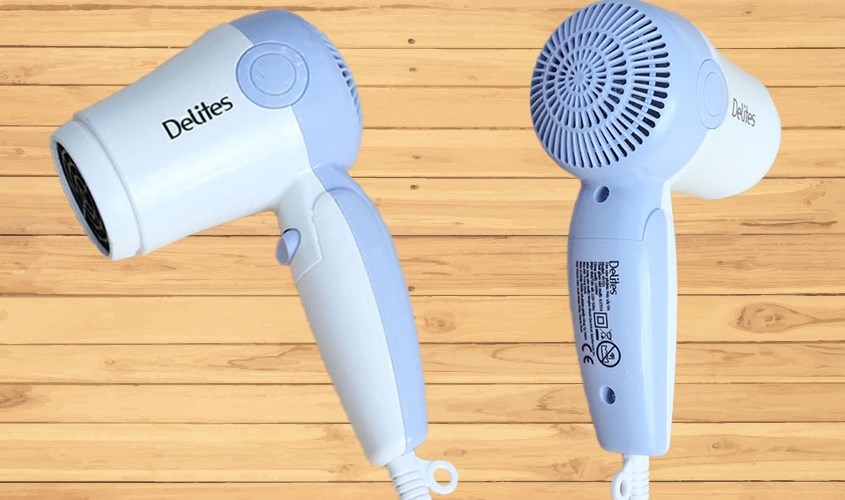 Máy sấy tóc 1000W Delites MST01 EMC BL Máy sấy tóc 1000W Delites MST01 EMC BL