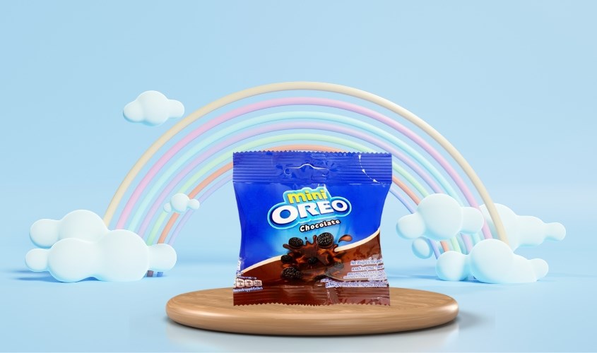 Bánh quy Oreo Mini vị socola gói trăng tròn.4g