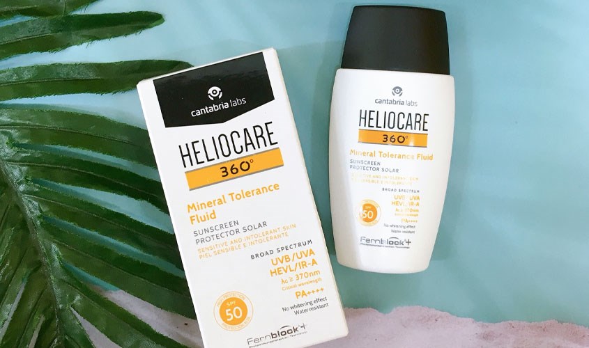 Kem chống nắng Heliocare 360 Mineral Tolerance Fluid SPF50