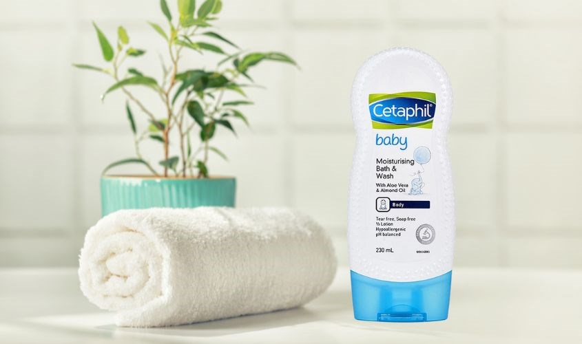 Sữa tắm cho bé Cetaphil dưỡng ẩm hương dịu nhẹ 230 ml (mọi độ tuổi)