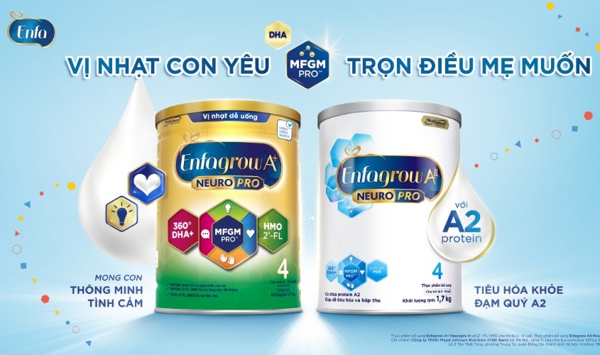 Sữa bột Enfamil A+ Neuropro số 1 400g