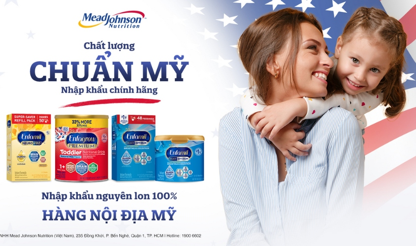 Sữa bột Enfamil Enspire Infant Formula là hàng nội địa Mỹ chính hãng