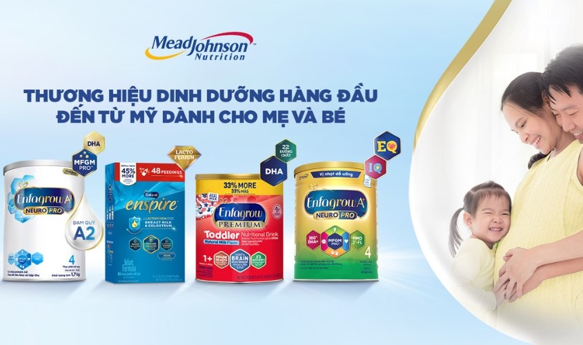 Các dòng sản phẩm của sữa Enfa chính hãng