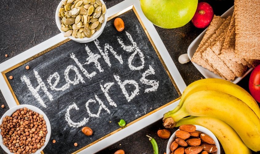 Carbohydrate tốt có trong thực phẩm tự nhiên như hoa quả, rau củ, sữa và các loại đậu