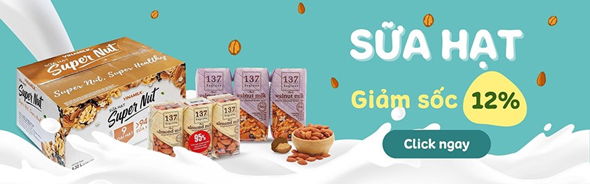 Sữa hạt khuyến mãi