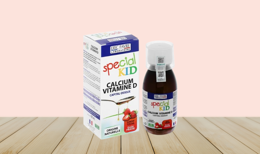 Siro Special Kid Calcium Vitamin D phát triển chiều cao 125 ml