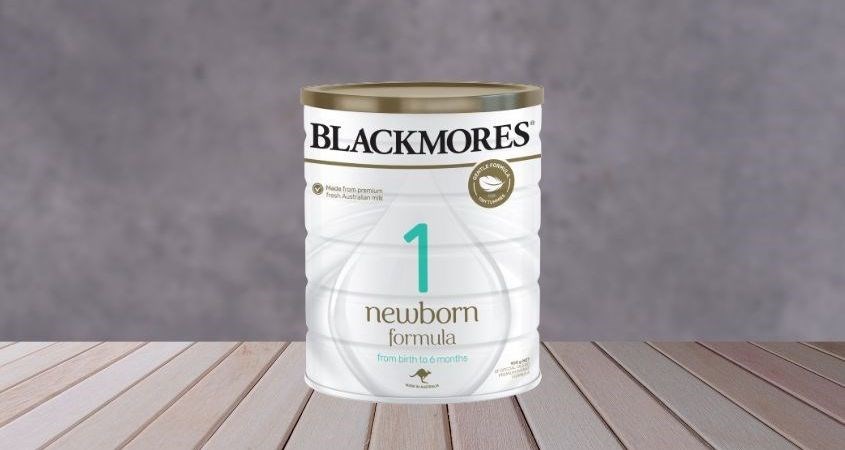 Sữa bột Blackmores NewBorn Formula số 1 900g (0 - 6 tháng)