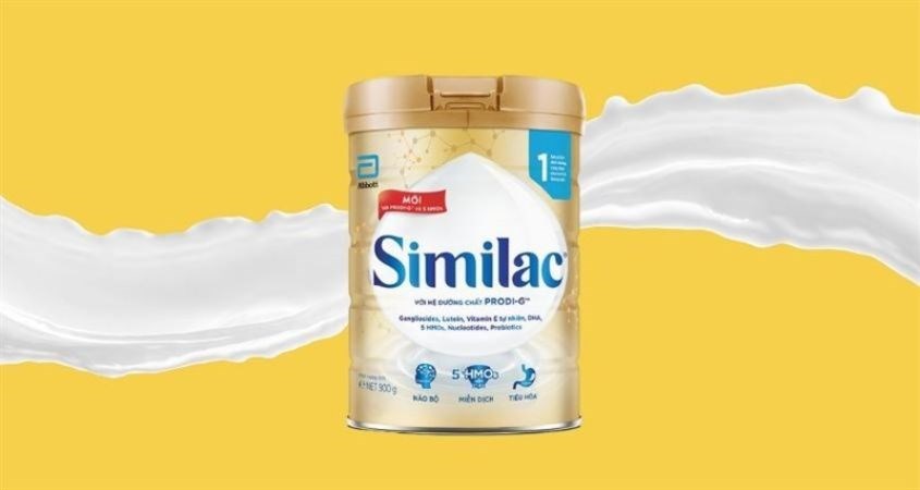 Sữa bột Similac 5G số 1 900g (0 - 6 tháng)