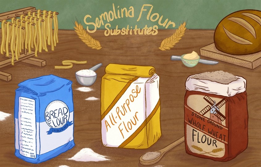 Semolina chia làm 4 loại cơ bản