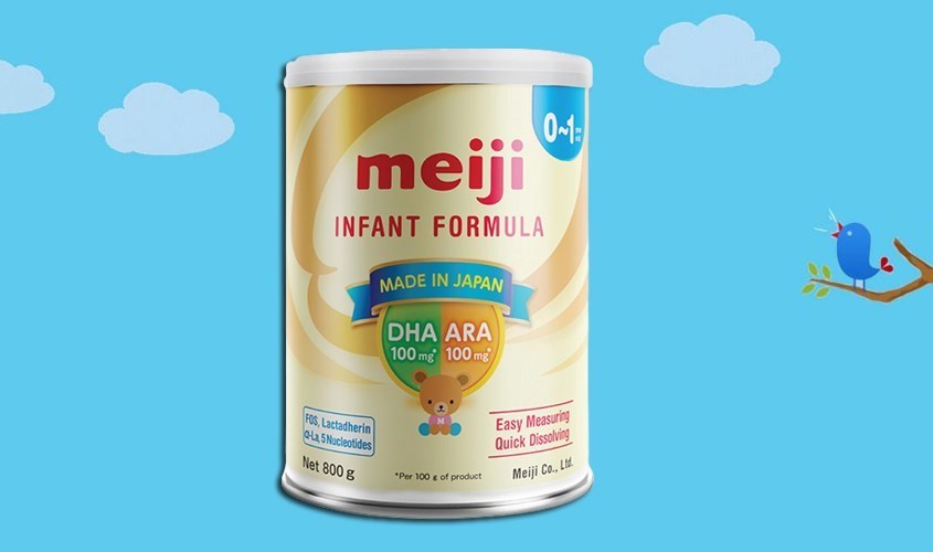 Sữa bột Meiji Infant Formula 800g (0 - 12 tháng)