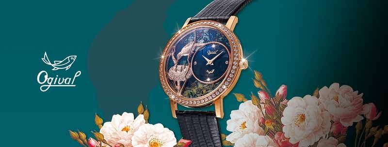 Ogival Painted Watch là dòng đồng hồ vẽ sơn dầu đầy nghệ thuật