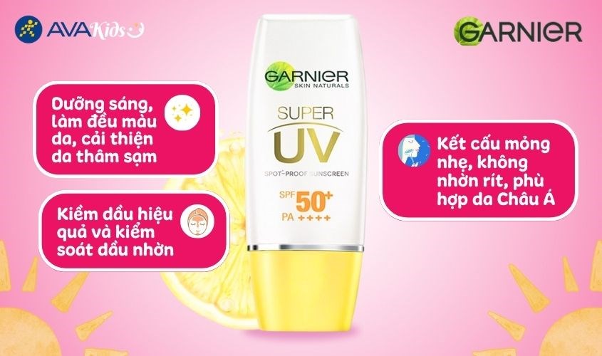 Kem chống nắng Garnier 