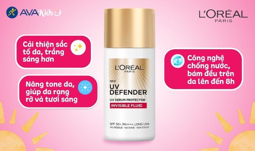 Kem chống nắng L’Oreal Paris UV Defender