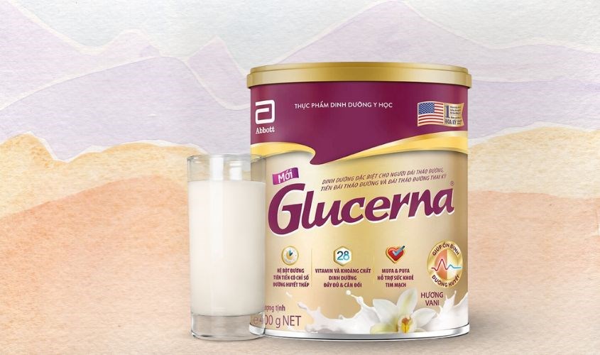 Sữa bột Abbott Glucerna hương vani 400g (dành cho người bệnh tiểu đường)
