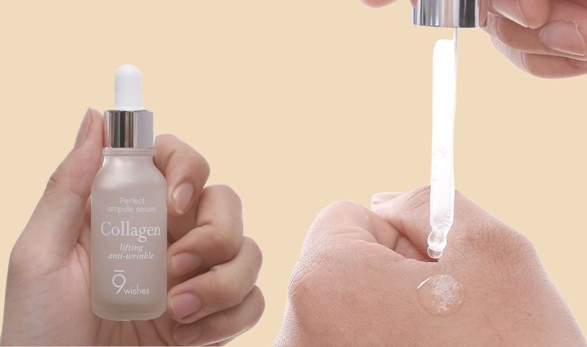 Tinh chất chống lão hóa Collagen 9 Wishes Ultimate Ampule 25 ml