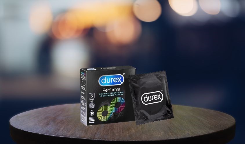 Hộp 3 cái bao cao su Durex Performa 52 mm