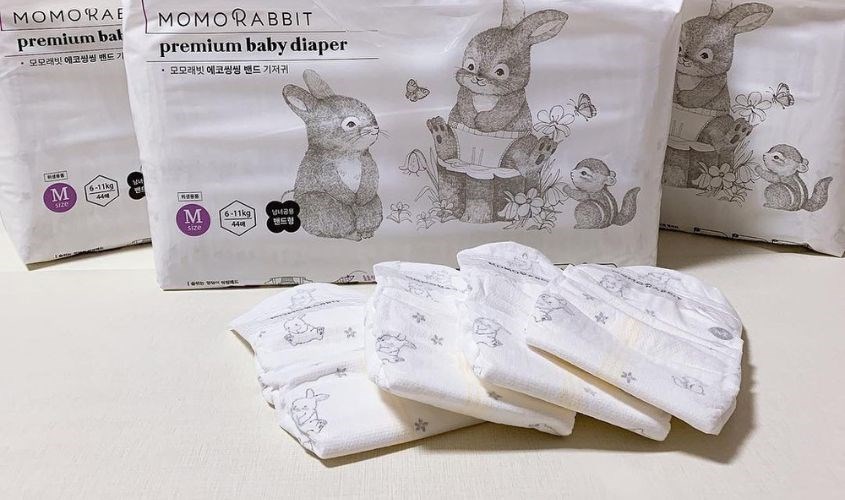 Bỉm Momo Rabbit là thương hiệu đến từ Hàn Quốc