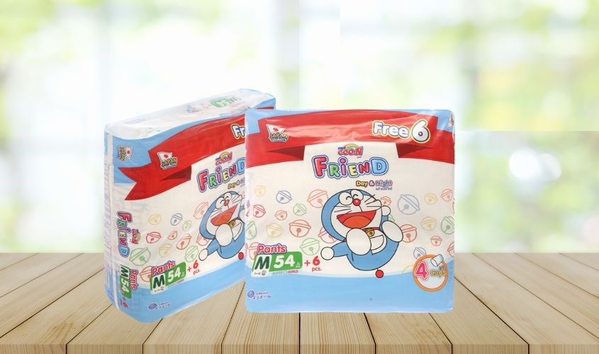 Tã quần GOO.N Friend Pants size M 60 miếng (7 - 12 kg)