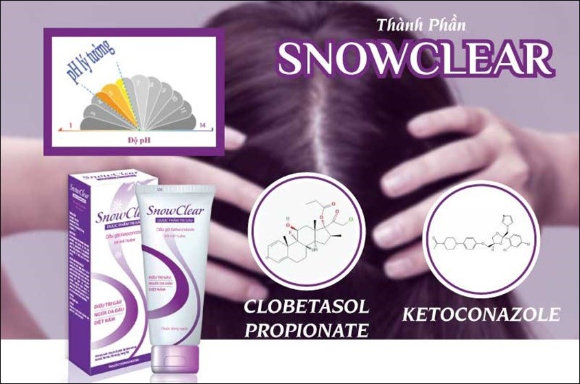 Thành phần của dầu gội SnowClear