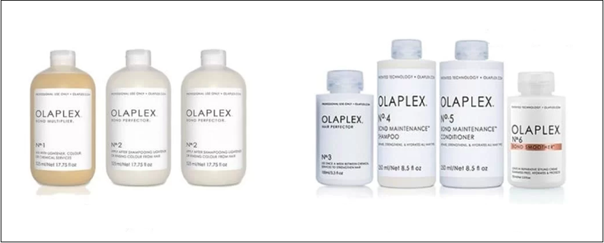 7 dòng sản phẩm dầu gội Olaplex