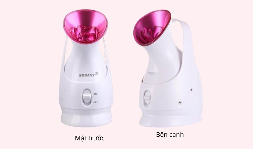 Thiết kế đặc biệt của máy xông hơi Sokany gây ấn tượng cho khách hàng