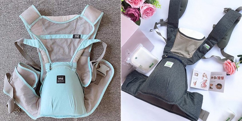 Gấp gọn sau khi sử dụng địu