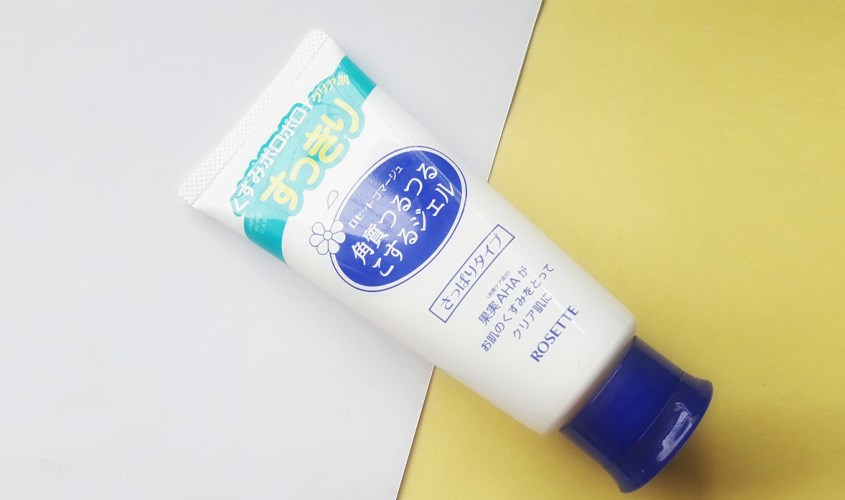 Gel tẩy tế bào chết da mặt dành cho da dầu Rosette AHA 180g 