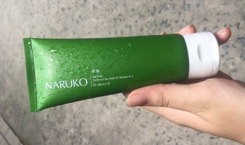 Gel tẩy tế bào chết vật lý Naruko tràm trà