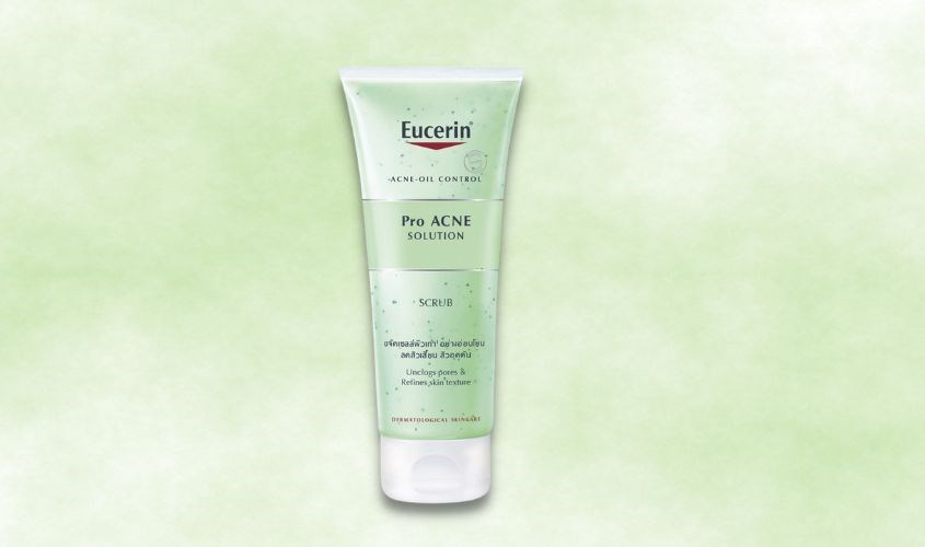 Gel tẩy tế bào chết vật lý cho da dầu Eucerin