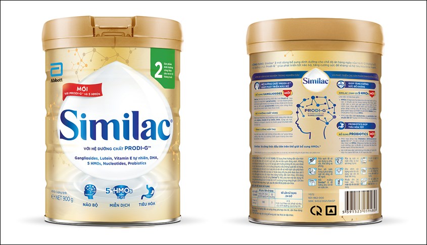Sữa bột Similac 5G số 2 900g (6 - 12 tháng) Sữa bột Similac 5G số 2 900g (6 - 12 tháng)
