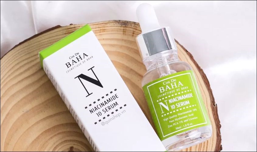 Serum chứa Niacinamide 10% + Zinc 1% Cos De BAHA