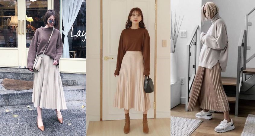 6 cách phối đồ với áo sweater nữ đẹp và ấn tượng nhất