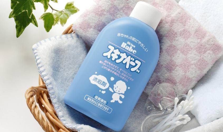 Sữa tắm Skina Babe dịu nhẹ giúp kháng khuẩn, làm dịu vết chàm