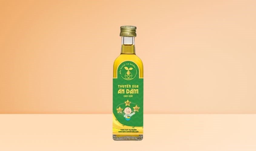 Dầu Sacha inchi Thuyền Xưa ăn dặm cho bé chai 65 ml