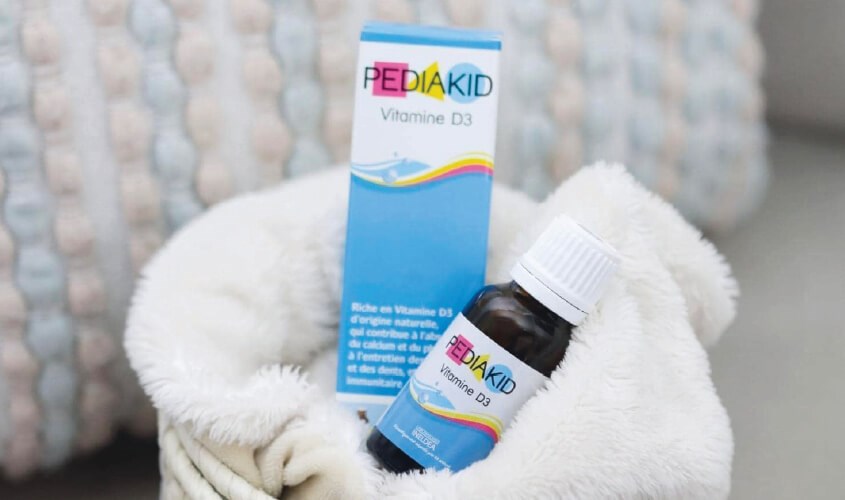 Công dụng của Vitamin D3 Pediakid đối với trẻ em